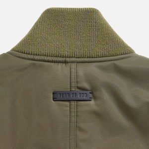 Fear of God Eternal Nylon Twill Bomber - Olive