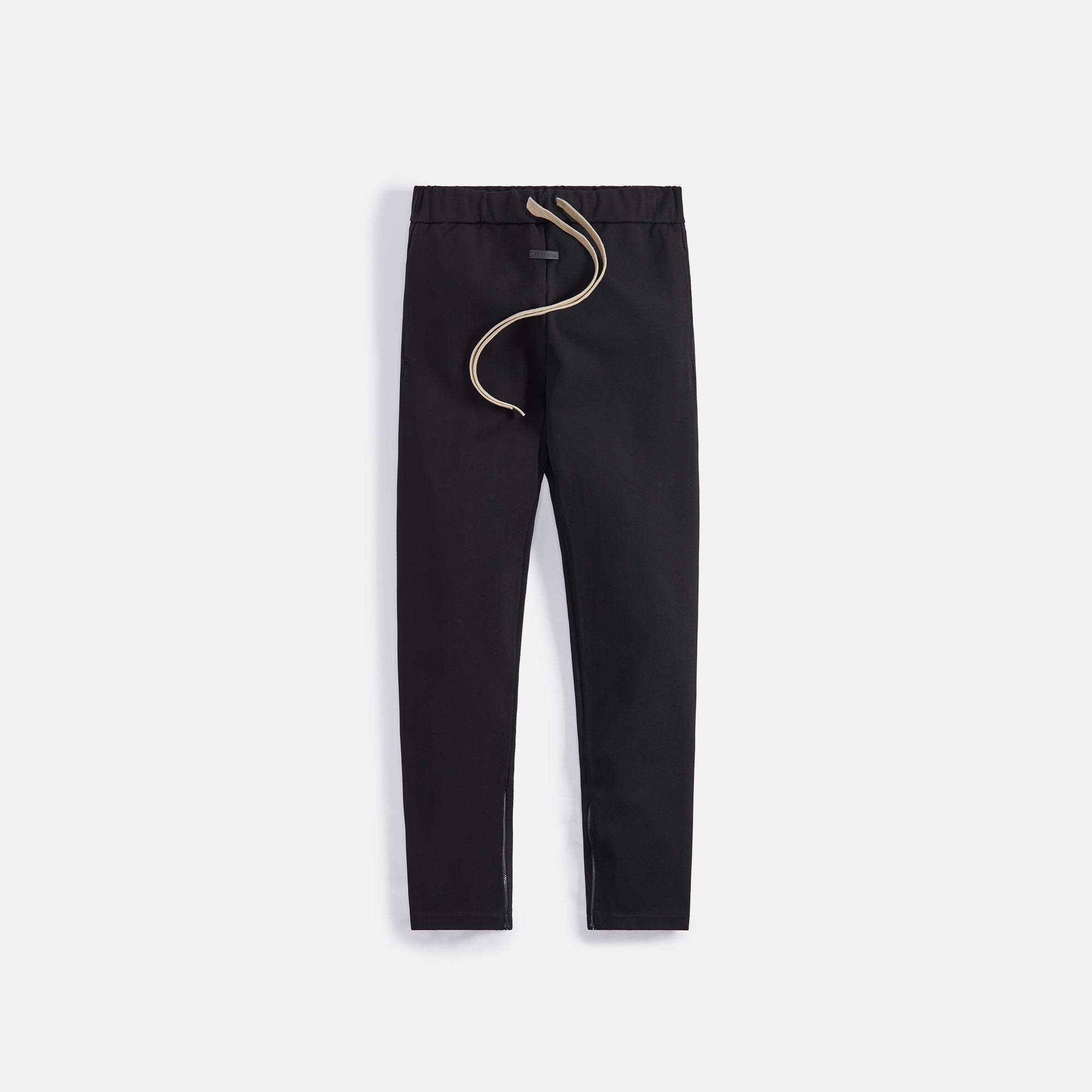Viscose Tricot Relaxed Pant in Black