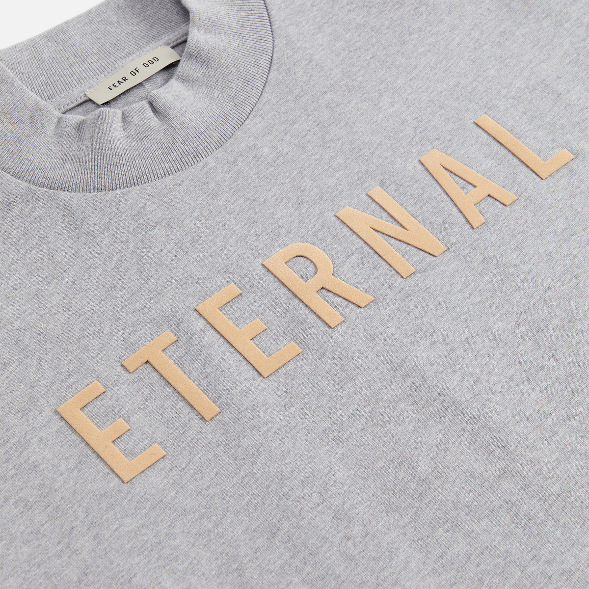 Fear of God Eternal Cotton Tee - Warm Heather Grey