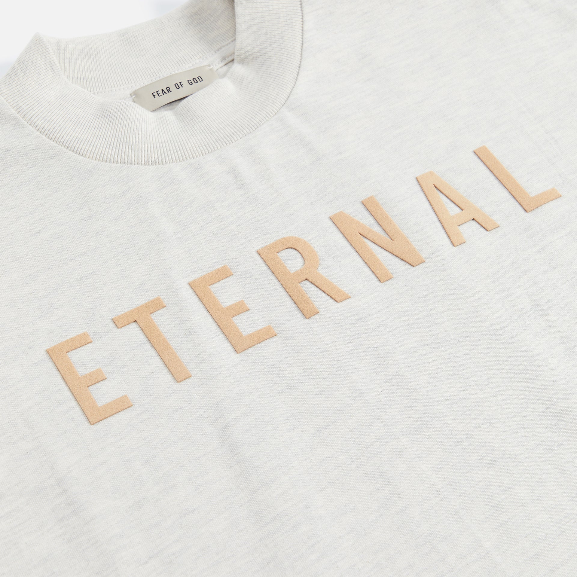 Fear of God Eternal Cotton Tee - Warm Heather Oatmeal