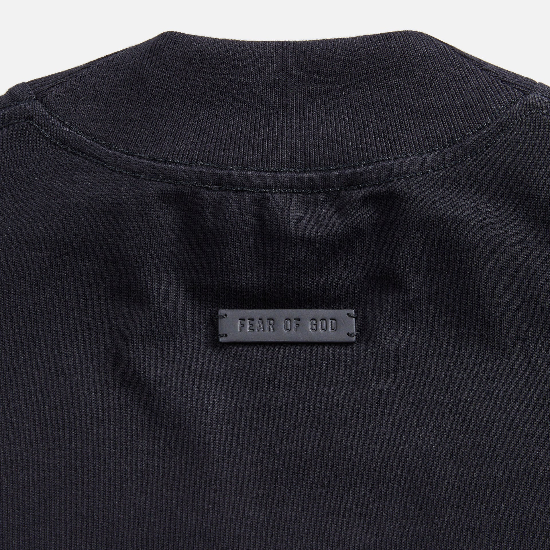 Fear of God Eternal Cotton Long Sleeves Tee - Black