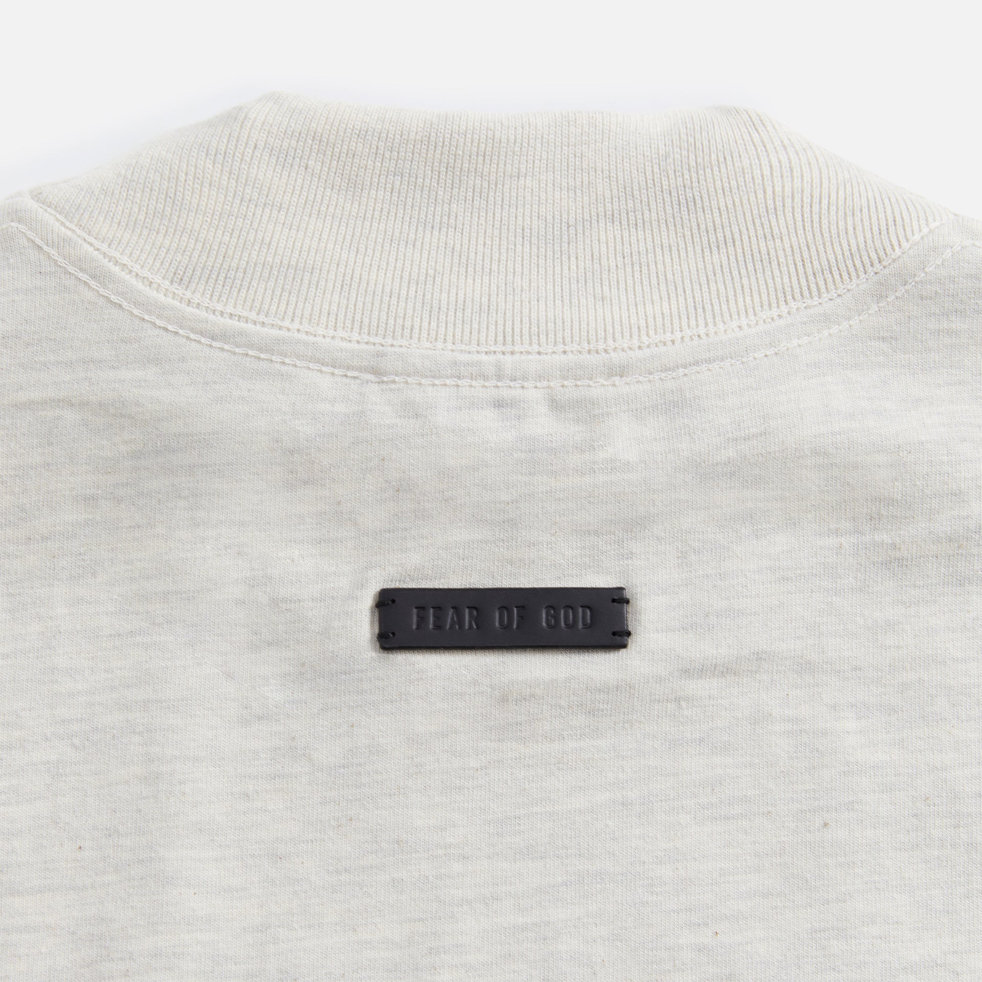 Fear of God Eternal Cotton Long Sleeve Tee - Warm Heather Oatmeal