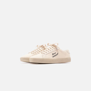 Saint Laurent SL06 Low Top - Creme / Black