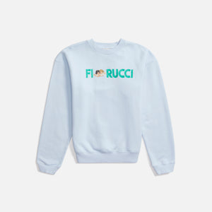 Fiorucci Logo Angels Sweatshirt - Pale Blue