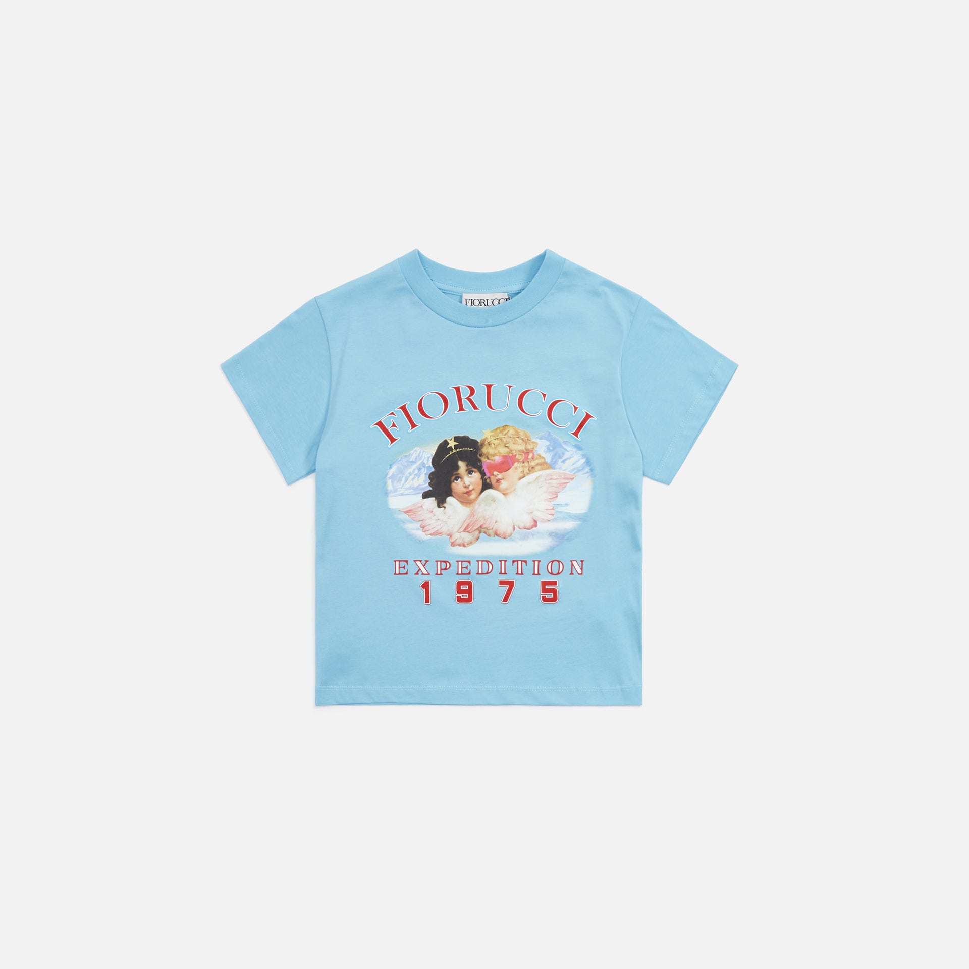 Fiorucci Arctic Angels Baby Tee - Pale Blue