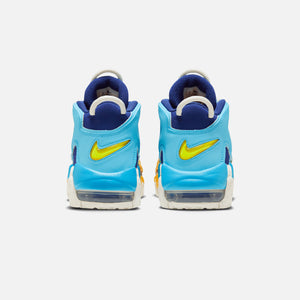 Nike Air More Uptempo Big Kids Shoes - Deep Royal Blue / Opti Yellow / /Baltic Blue / Electric Algae