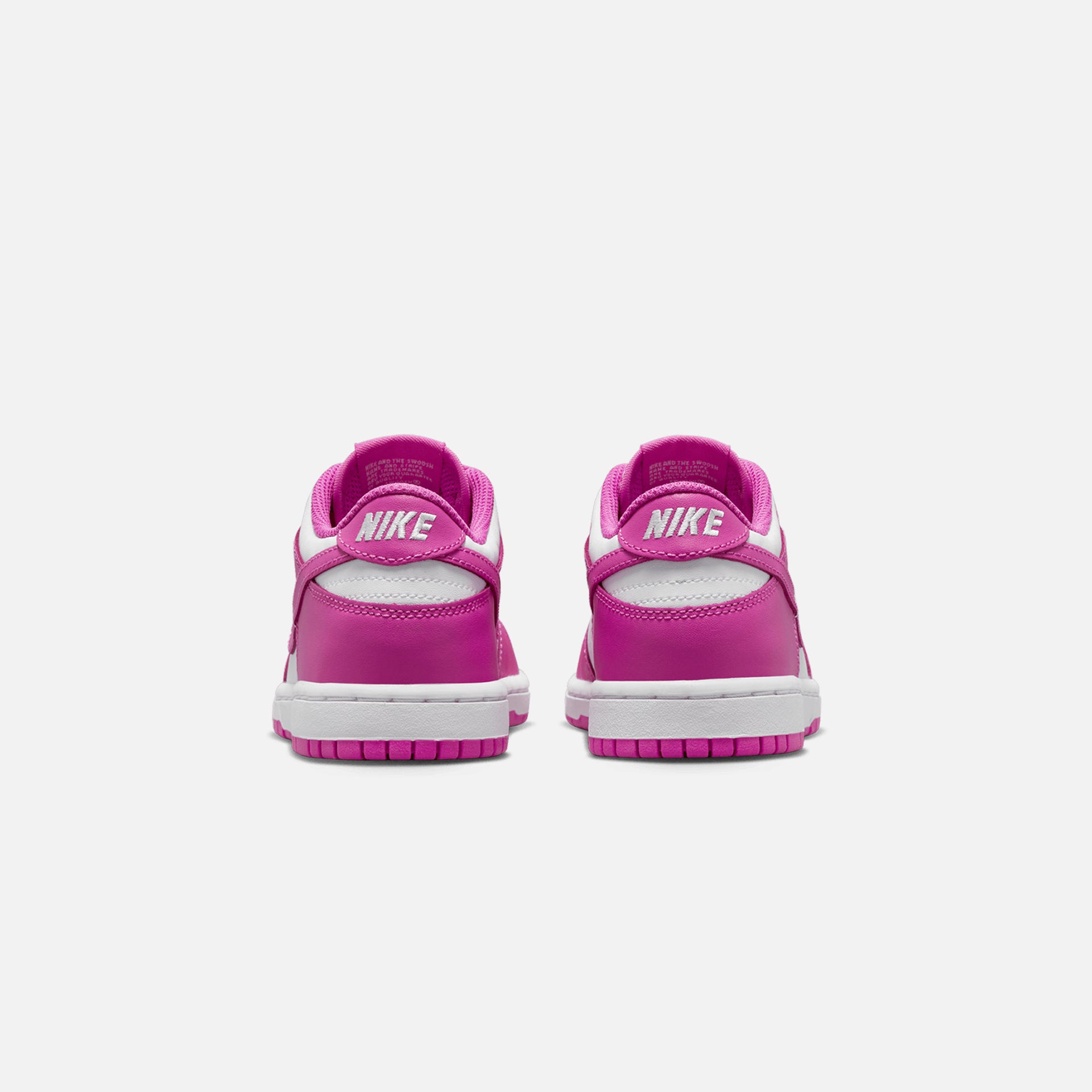 Nike Pre-School Dunk Low - White / Active Fuchsia