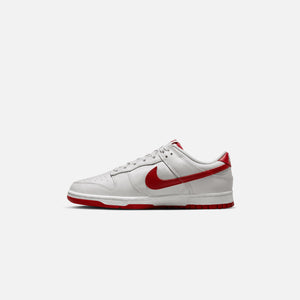 Nike Dunk Low - Vast Grey / Varsity Red / White