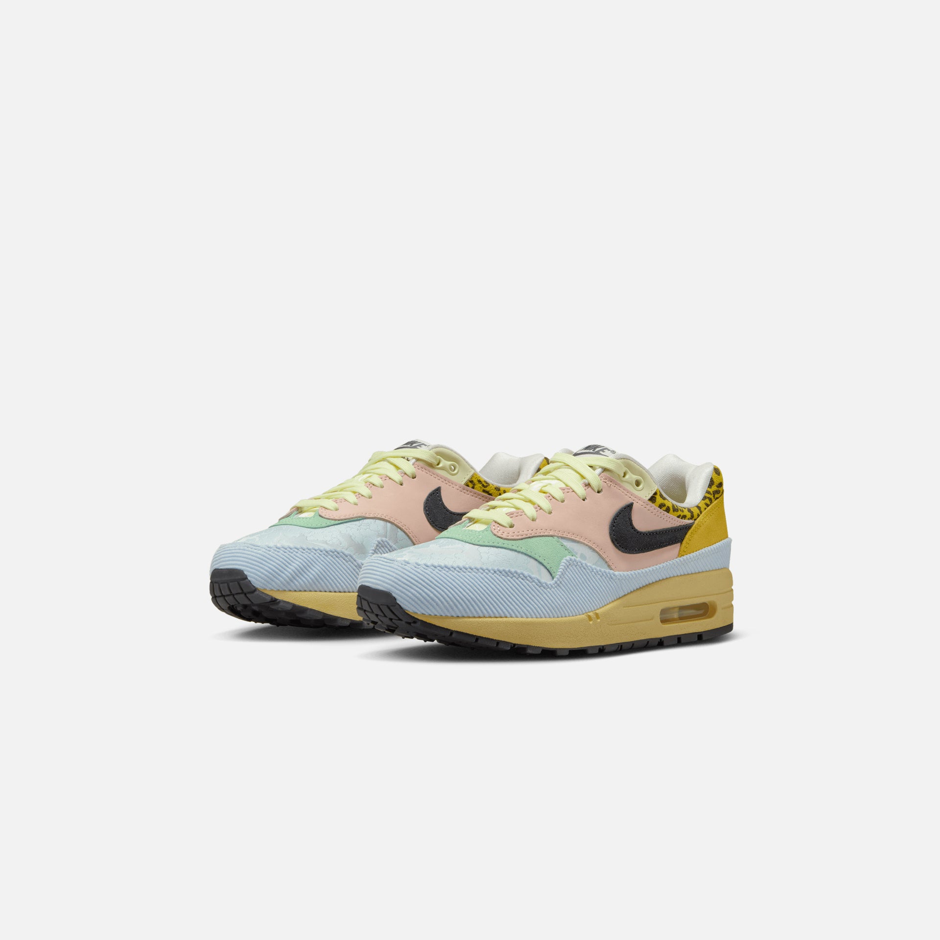 Nike WMNS Air Max 1 `87 PRM - Celestine Blue / Off Noir / Teal Tint / Arctic Orange / Tour Yellow / Citron Tint