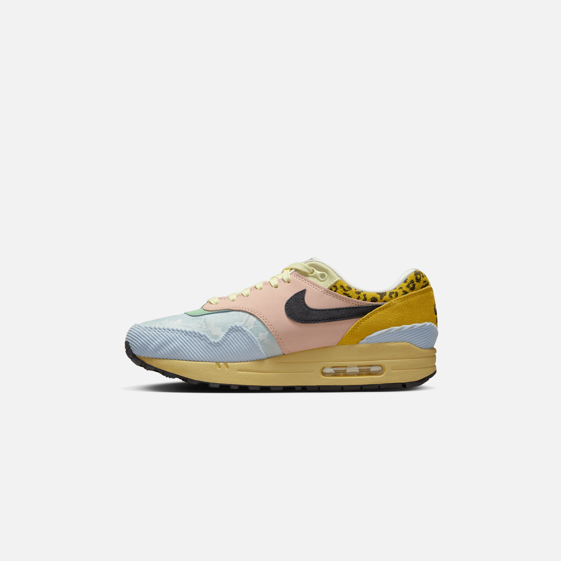 Nike WMNS Air Max 1 `87 PRM - Celestine Blue / Off Noir / Teal Tint / Arctic Orange / Tour Yellow / Citron Tint