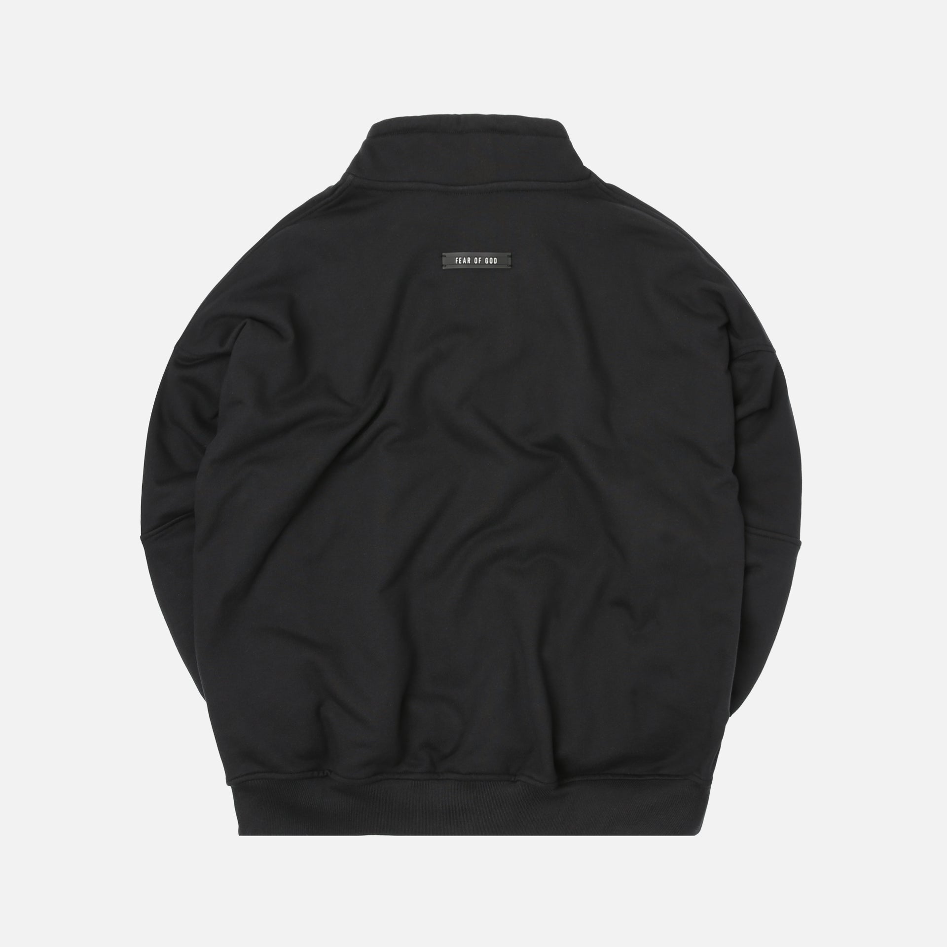 Fear of God Mock Neck FG Pullover - Black
