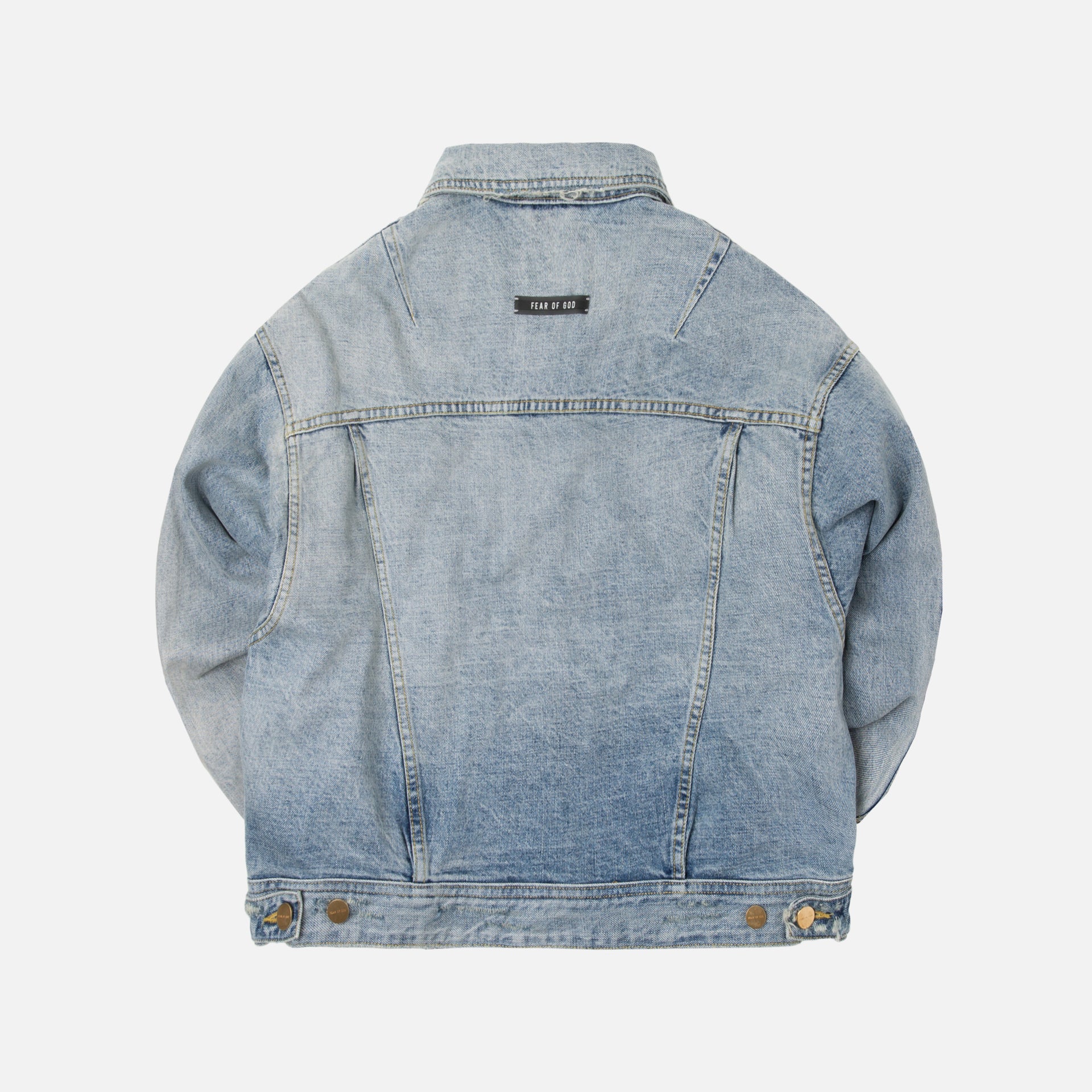 Fear of God Trucker Jacket - Vintage Indigo