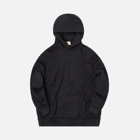 Fear of God Everyday Henley Hoodie - Vintage Black