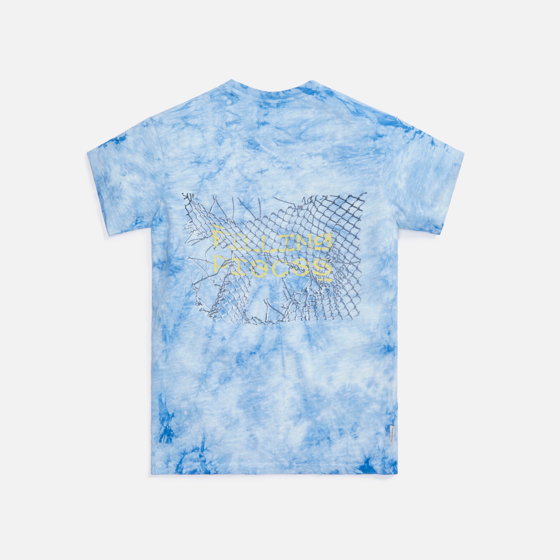 Filling Pieces Studio Tee Tie Dye Colours - Blue