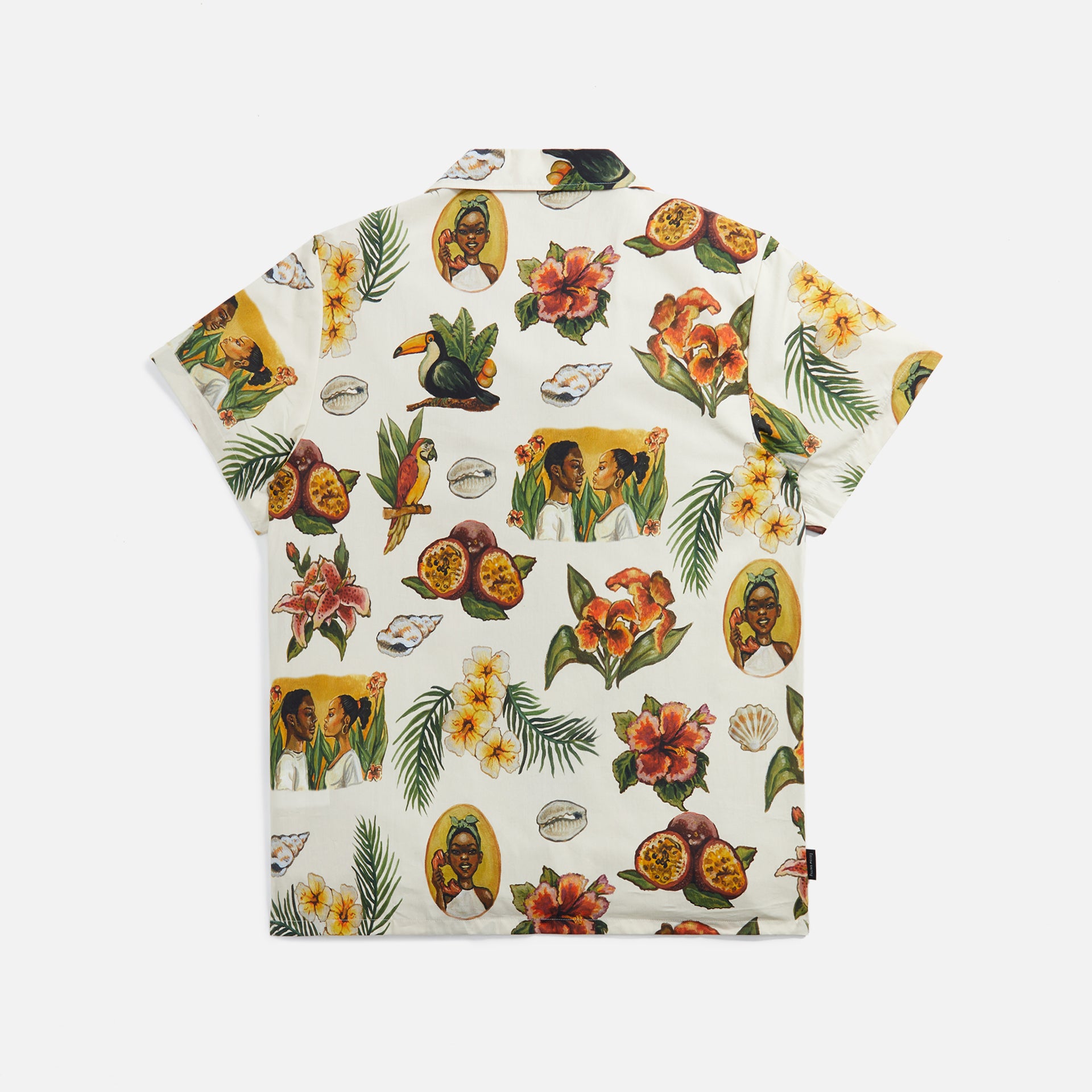 Filling Pieces Resort Shirt - Parrot Print