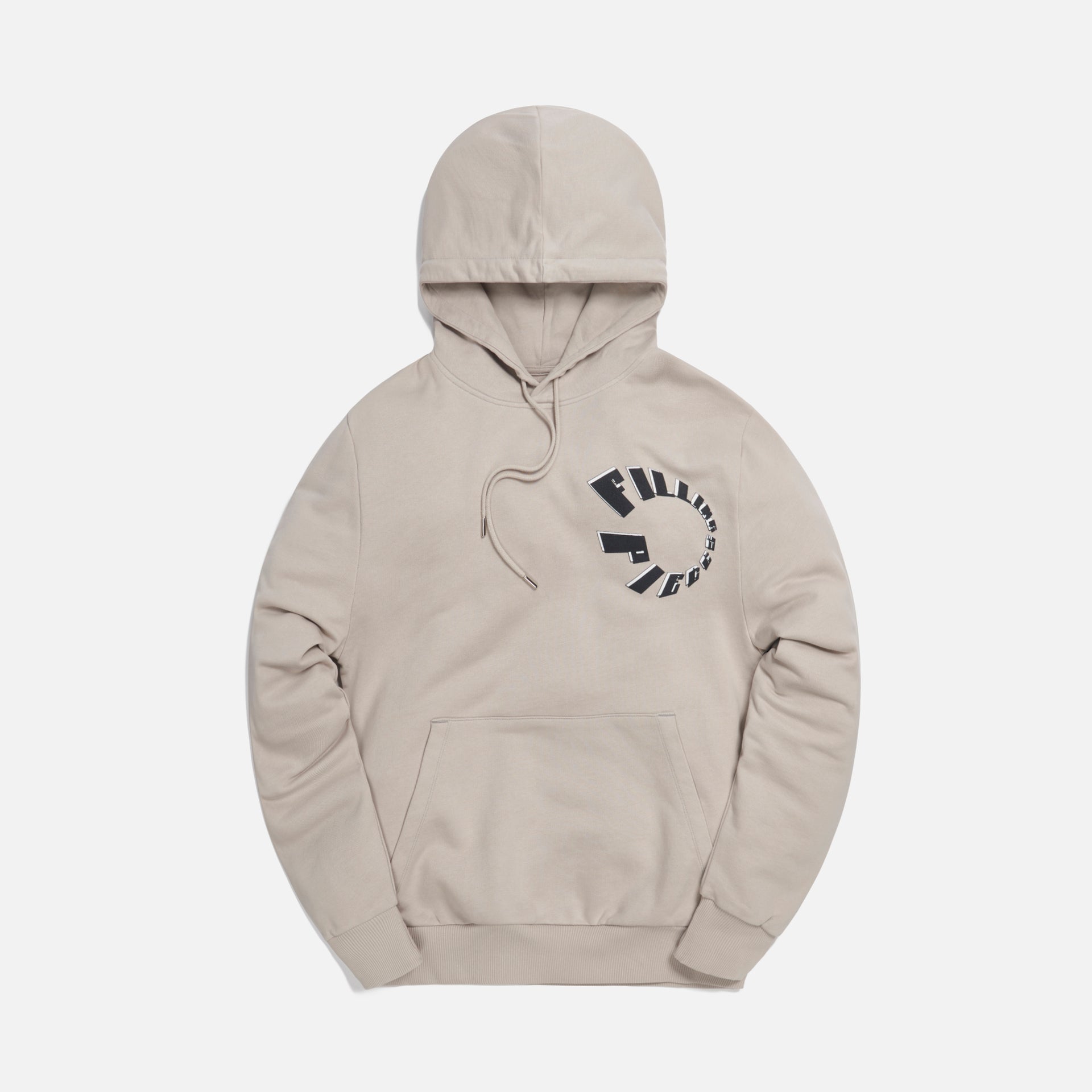 Filling Pieces Graphic Hoodie FP Circle - Grey