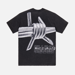 Filling Pieces Barbed Wire Tee - Black