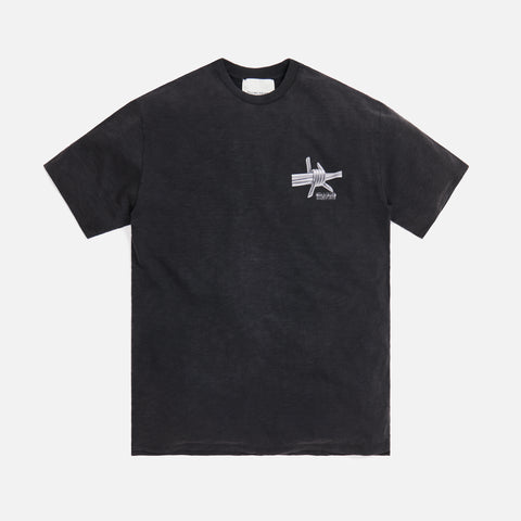 Filling Pieces Barbed Wire Tee - Black