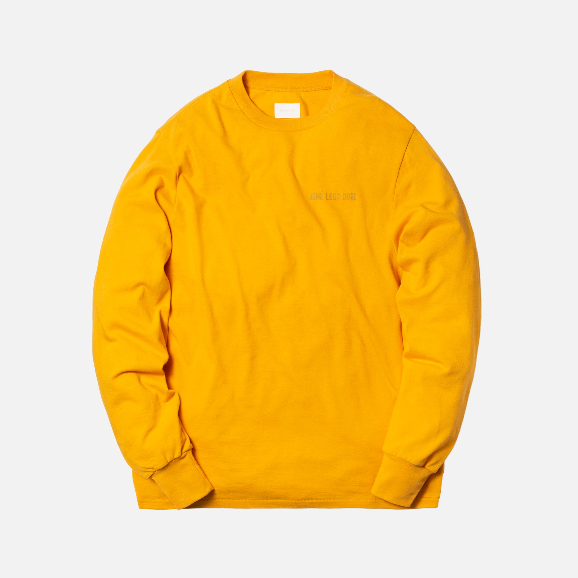 Aimé Leon Dore L/S Logo Tee - Mustard