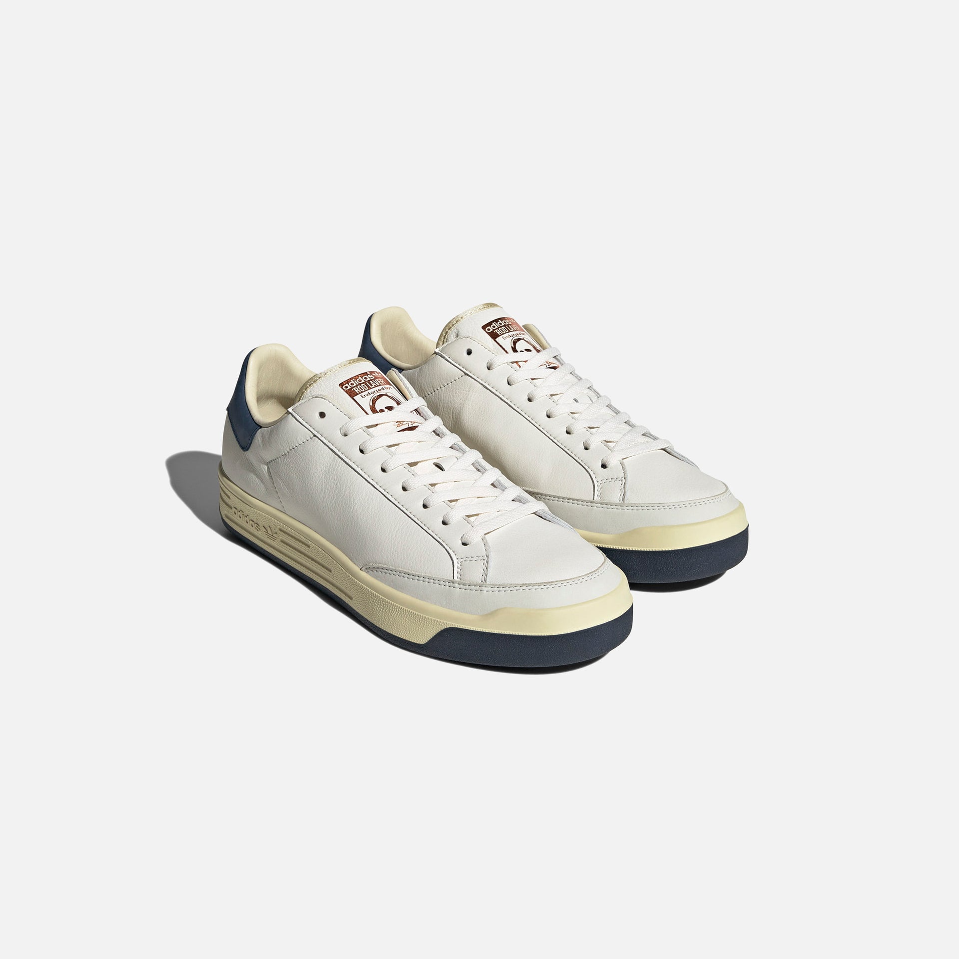 adidas Consortium Rod Laver Lux Leather - White / Collegiate Navy