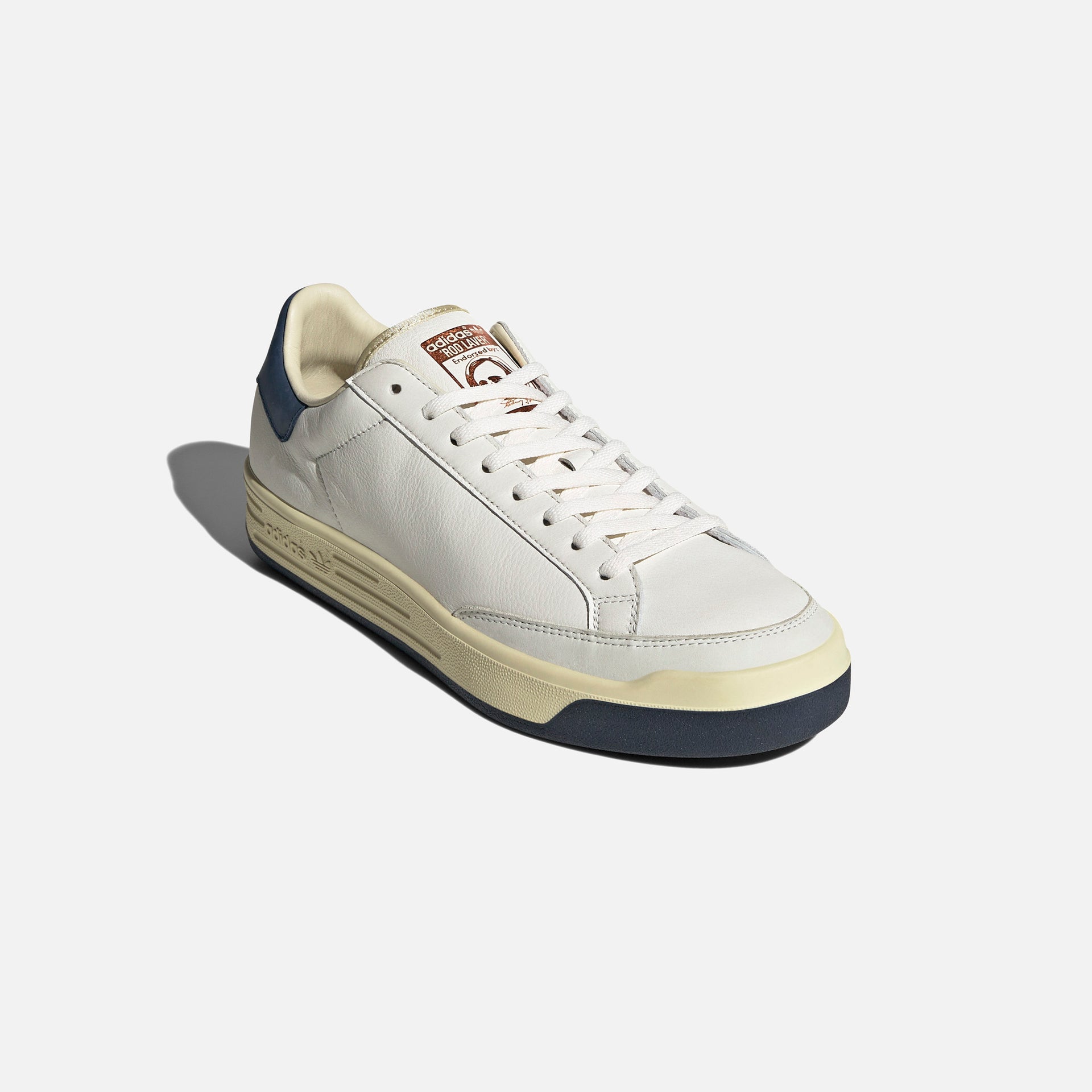 adidas Consortium Rod Laver Lux Leather - White / Collegiate Navy