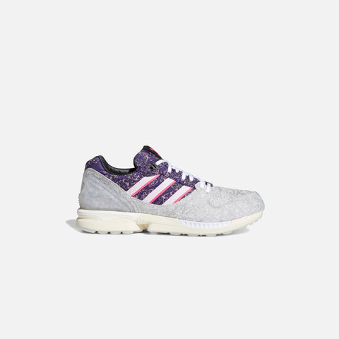 adidas ZX 5000 Vieux Lyon - Silver Metallic / Semi Solar Pink / Off White