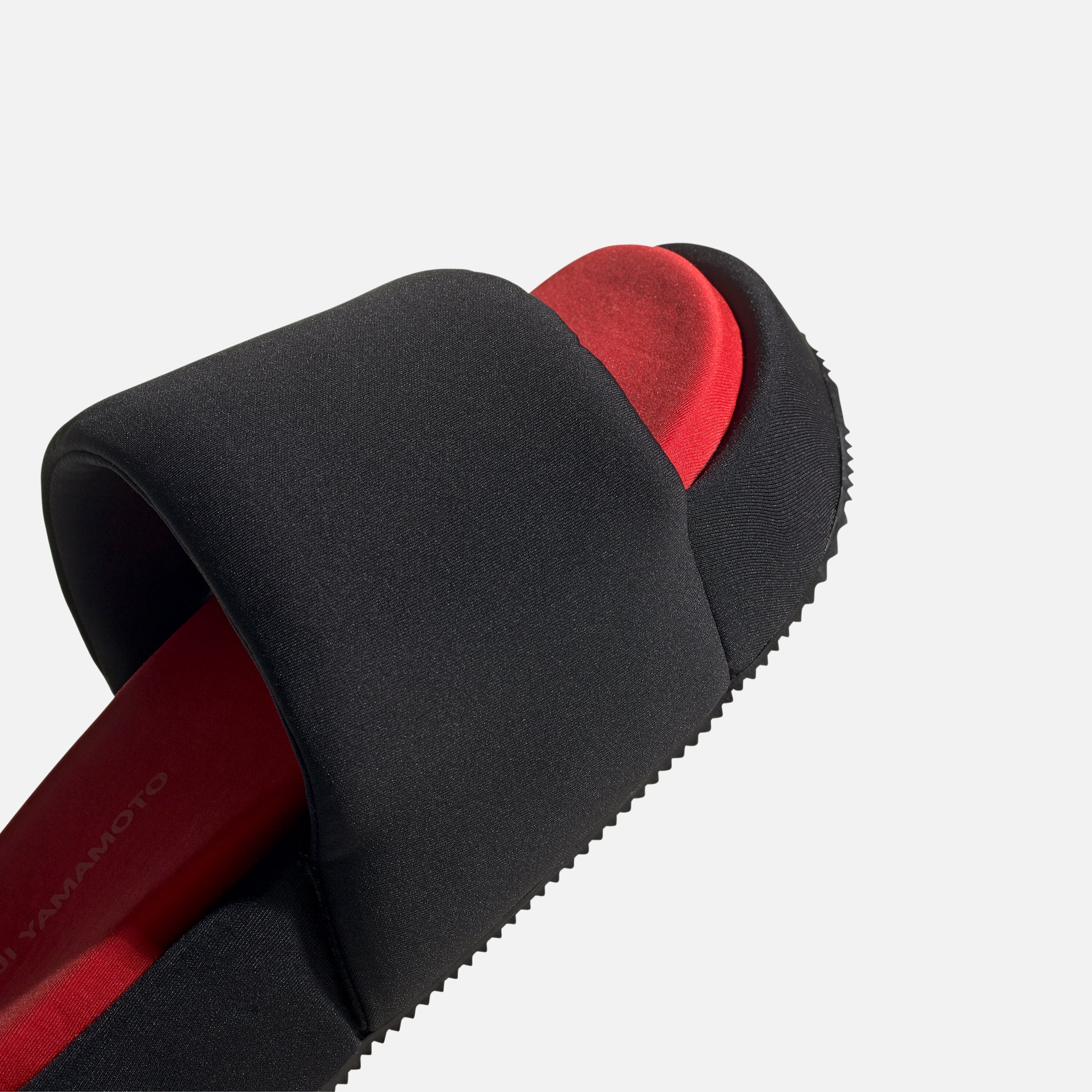 Y-3 Slide - Black / Red