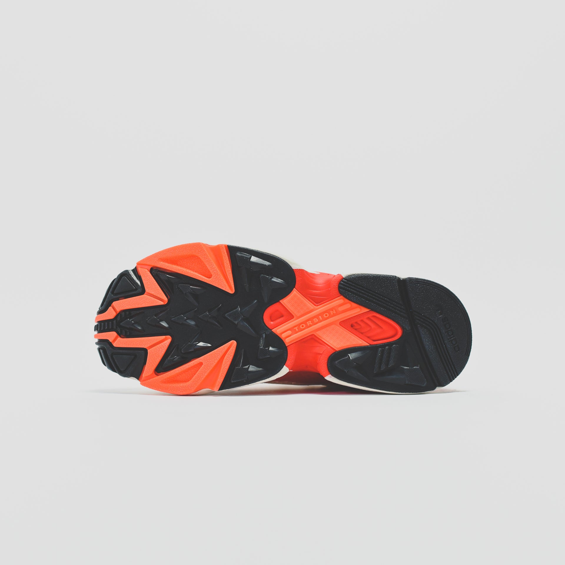 adidas Consortium x Fiorucci WMNS Falcon - Off White / Red / Neon Solar Orange