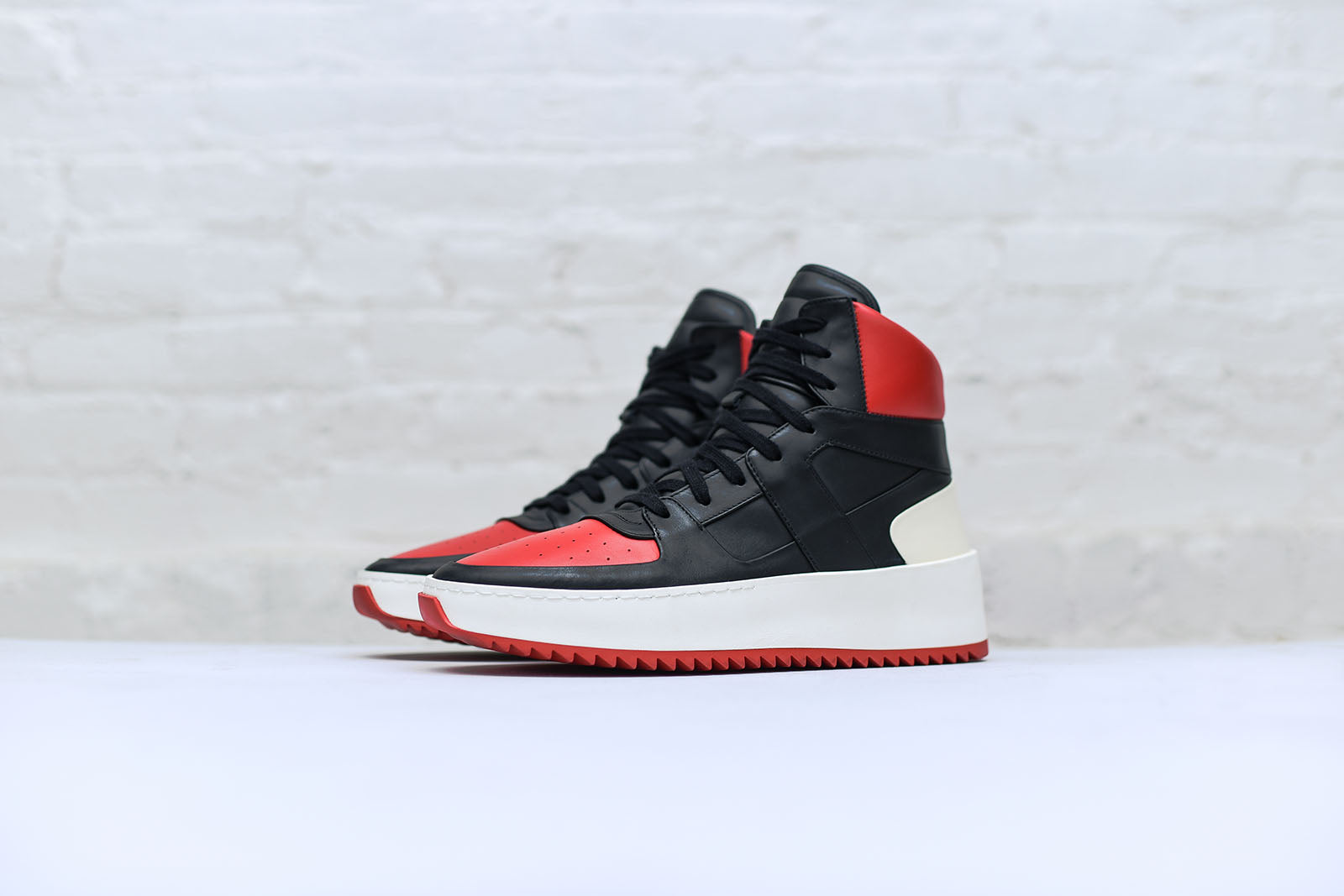 Fear of God Retro Basketball Sneaker - Black / Red
