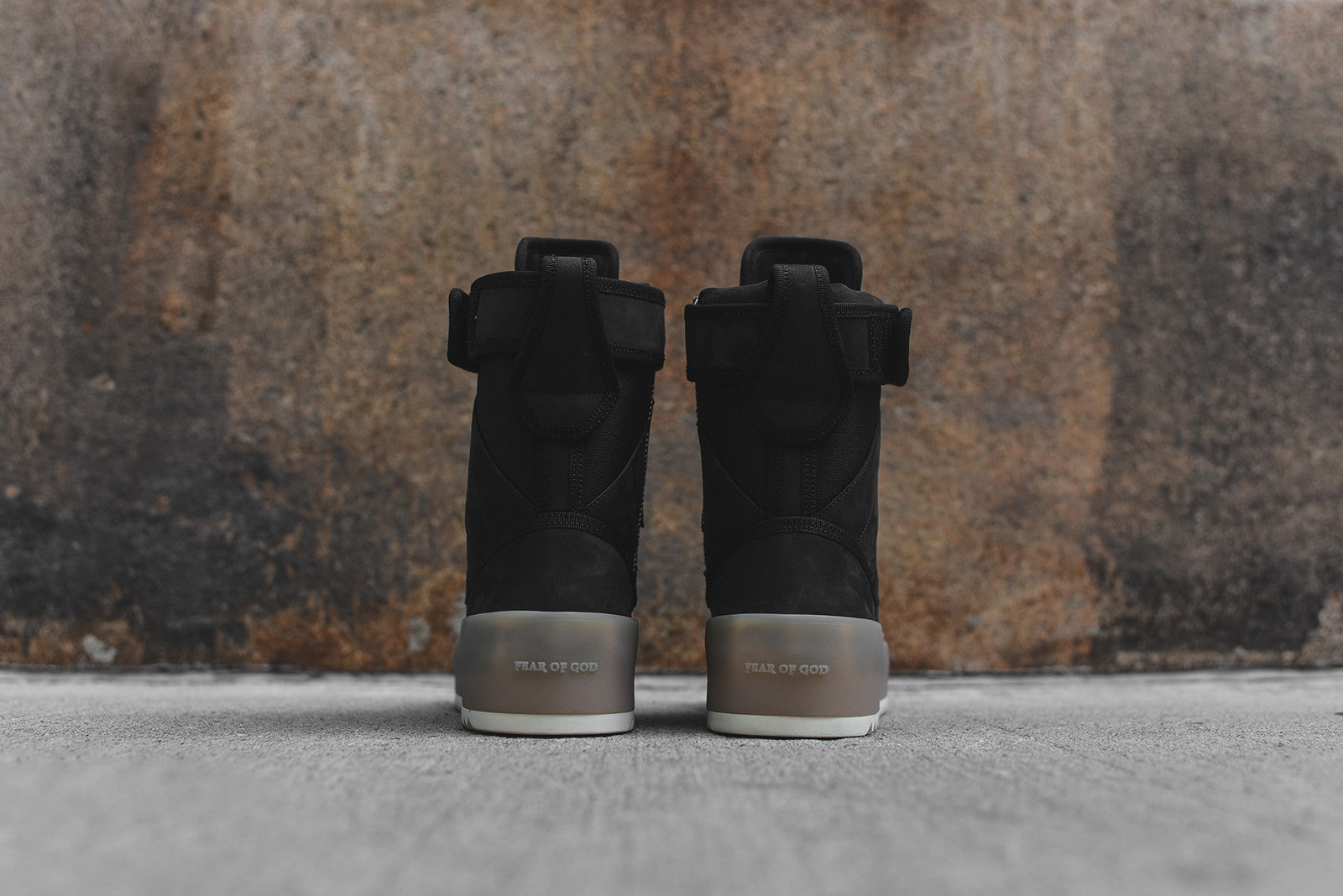 Fear of God Military Sneaker - Black / Gum – Kith