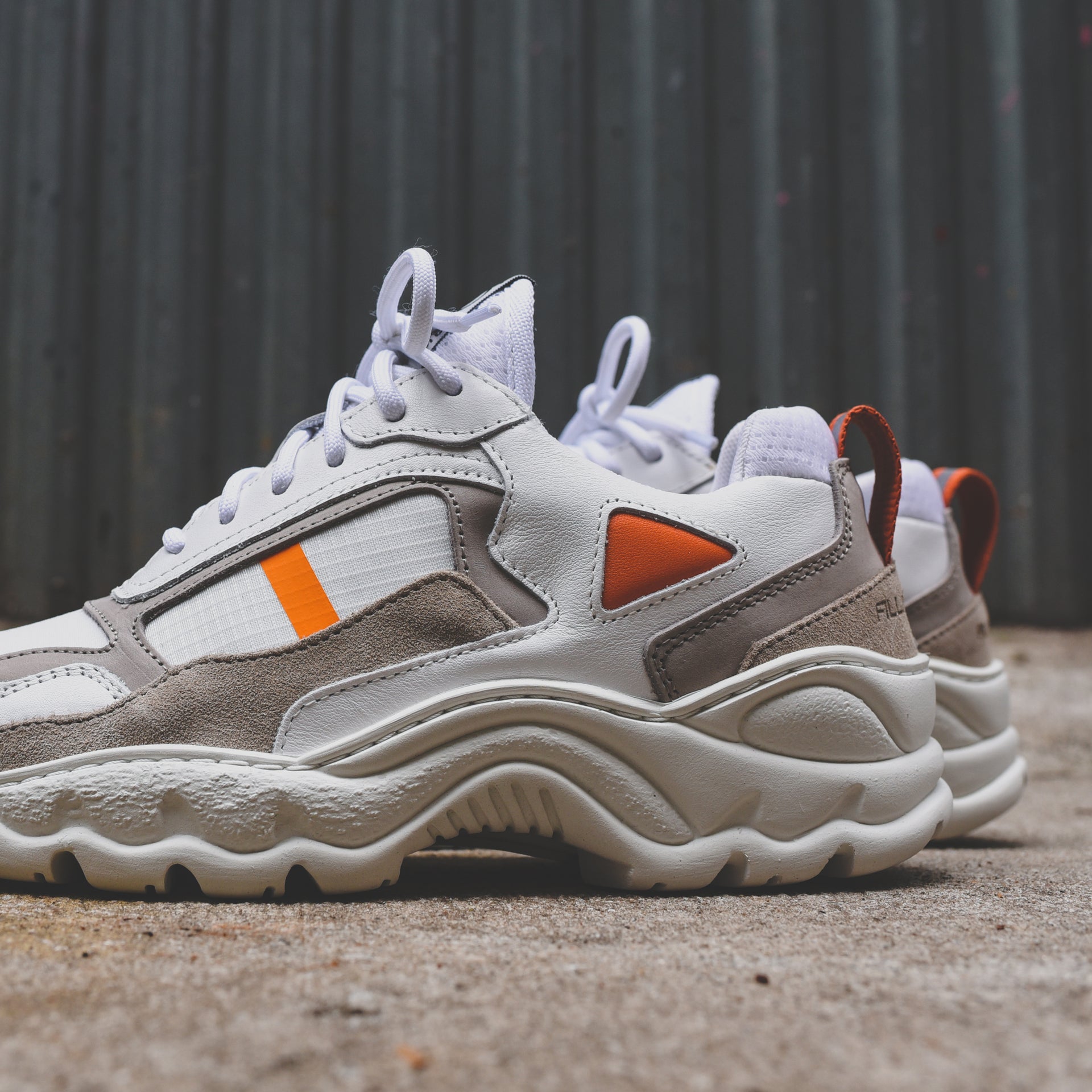 Filling Pieces Trimix Orange - White / Grey