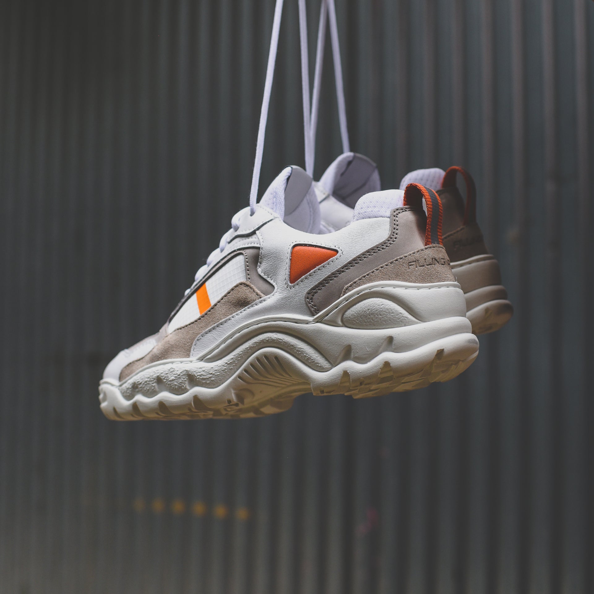 Filling Pieces Trimix Orange - White / Grey