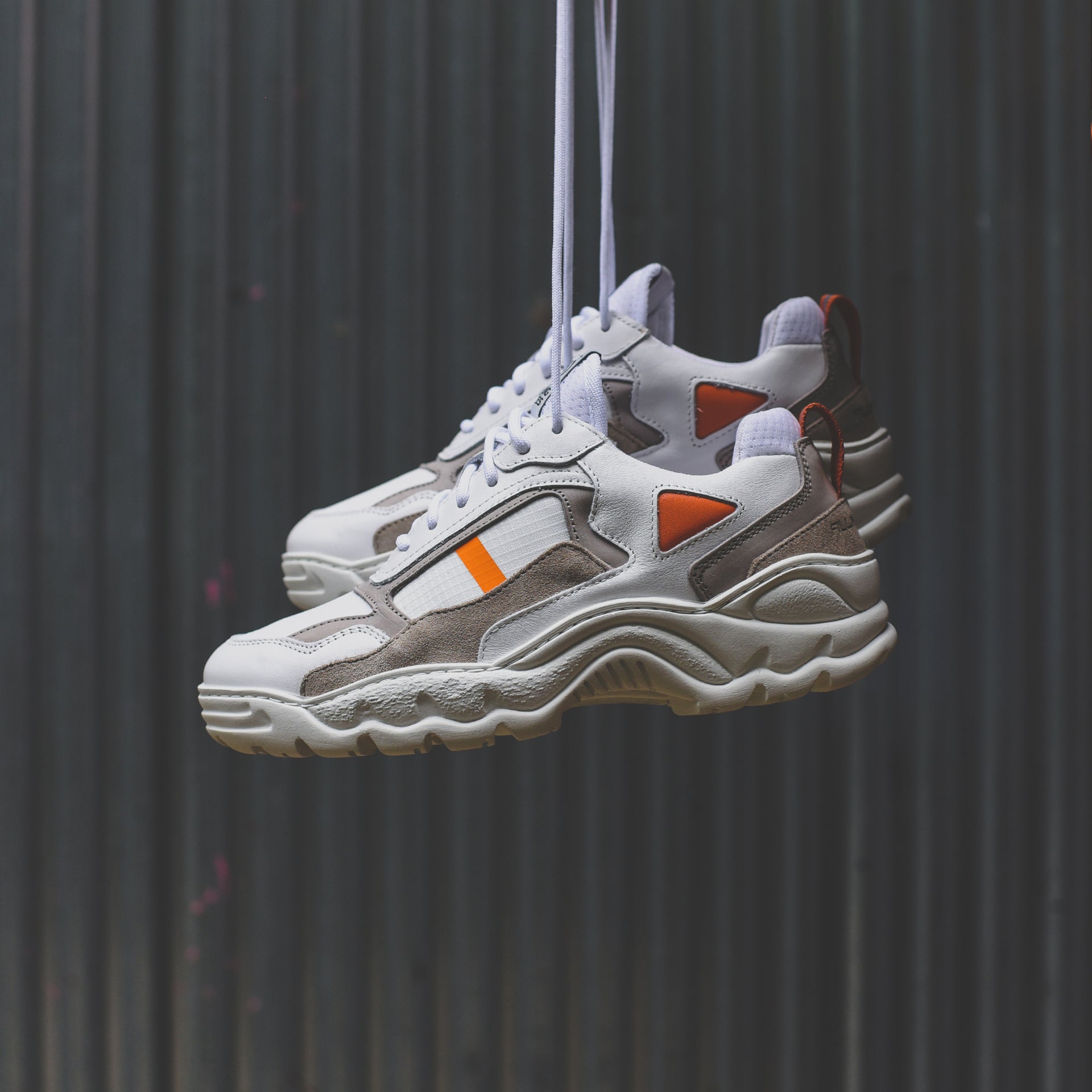 Filling Pieces Trimix Orange - White / Grey