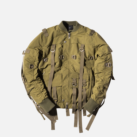 Stampd Flex Strapped Bomber - Olive