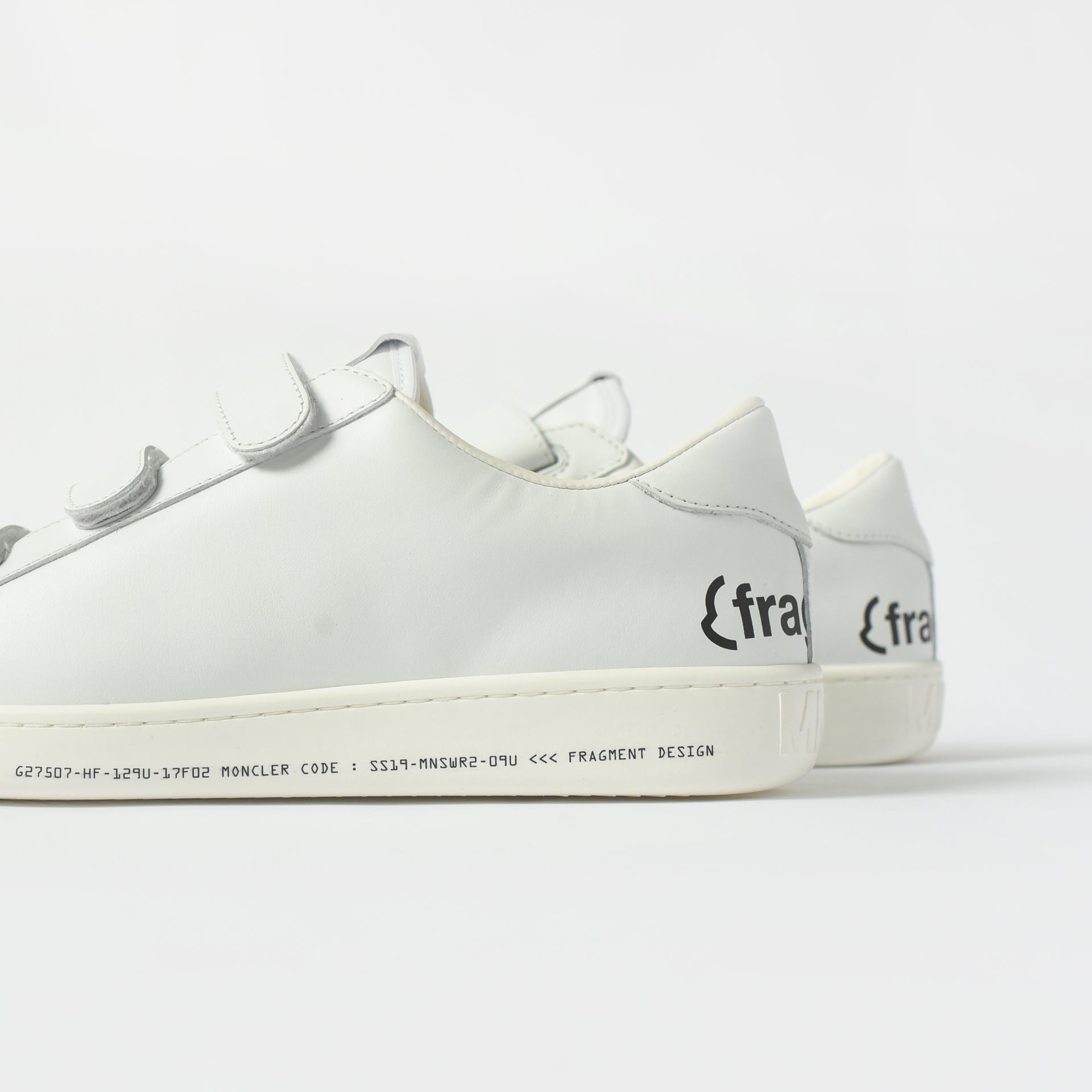 Moncler x Fragment Designs Fitzroy Scarpa - White / Blue