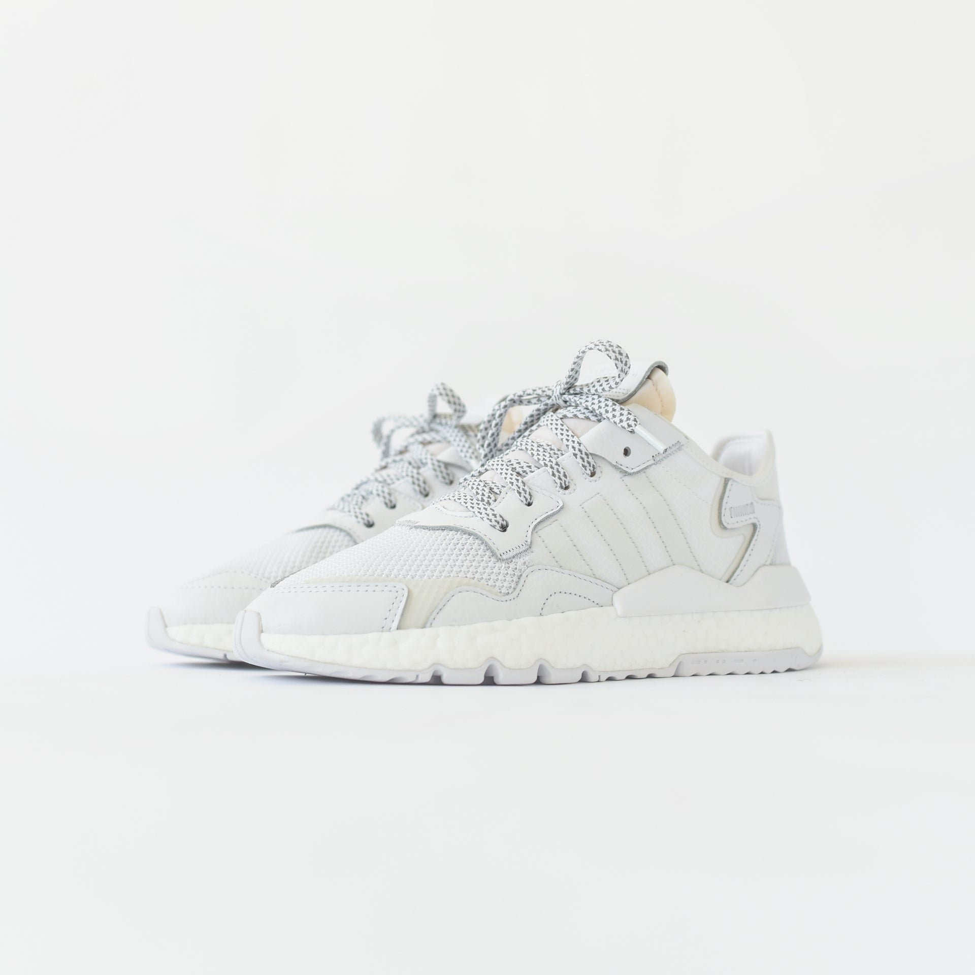 adidas Originals Nite Jogger Boost - White / Crystal White / Grey