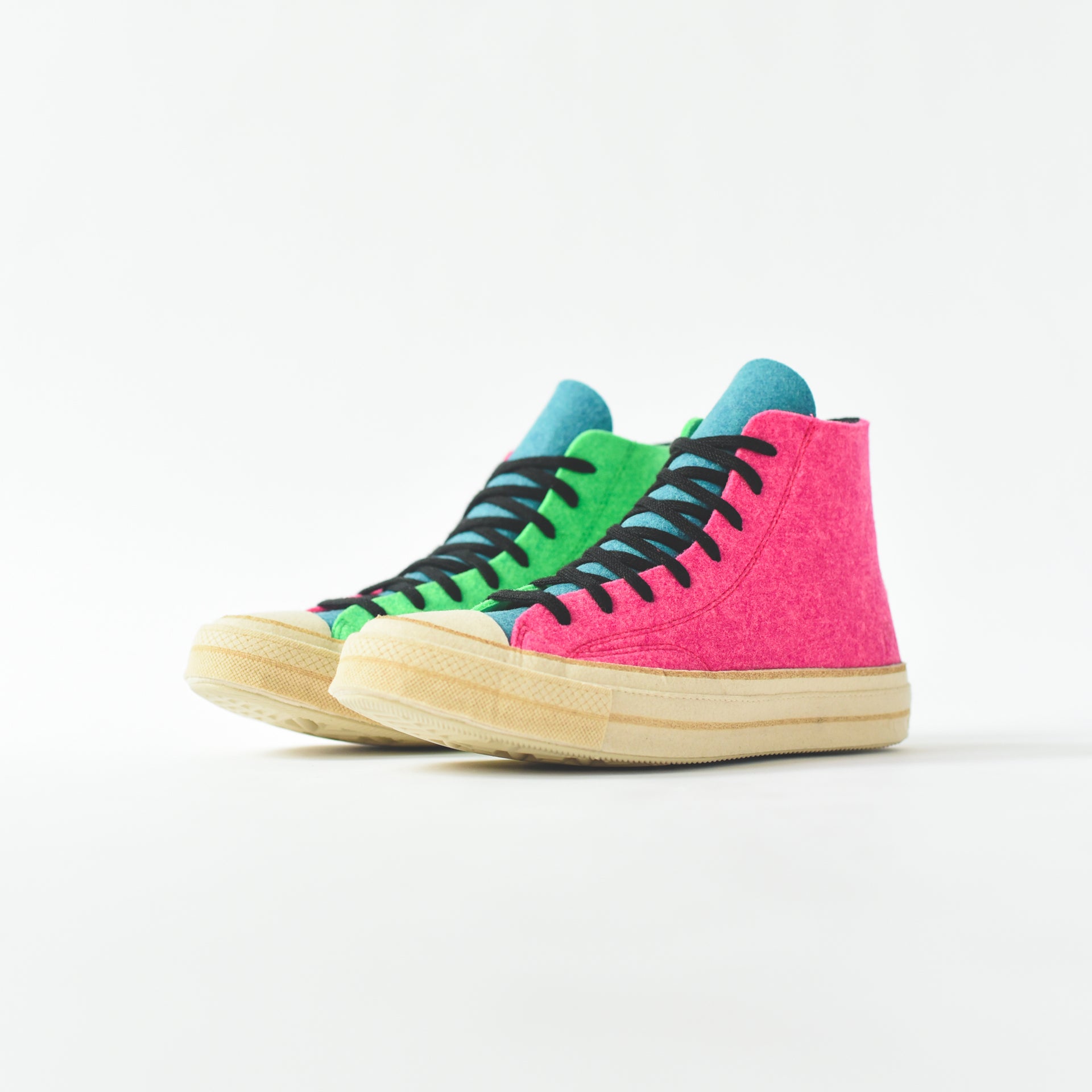 Converse x J.W Anderson Chuck 70 High - Fuschia Purple / Island Green
