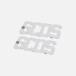 GCDS Lucite GCDS Earrings - Clear