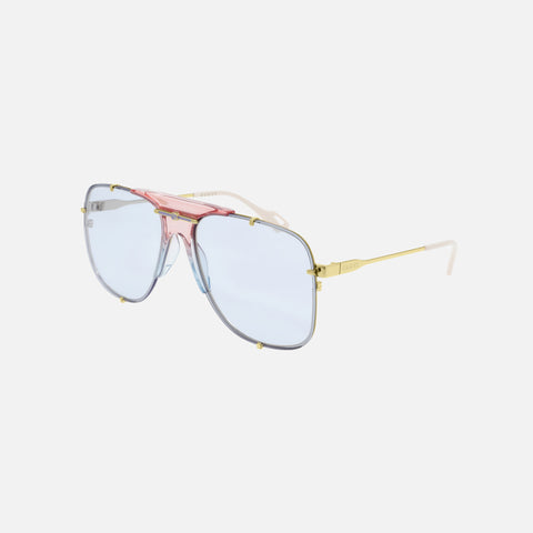 Gucci Eyewear Ombre Aviator - Blue / Pink