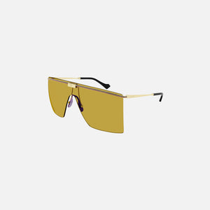 Gucci Eyewear Rimless Shield Frame - Yellow
