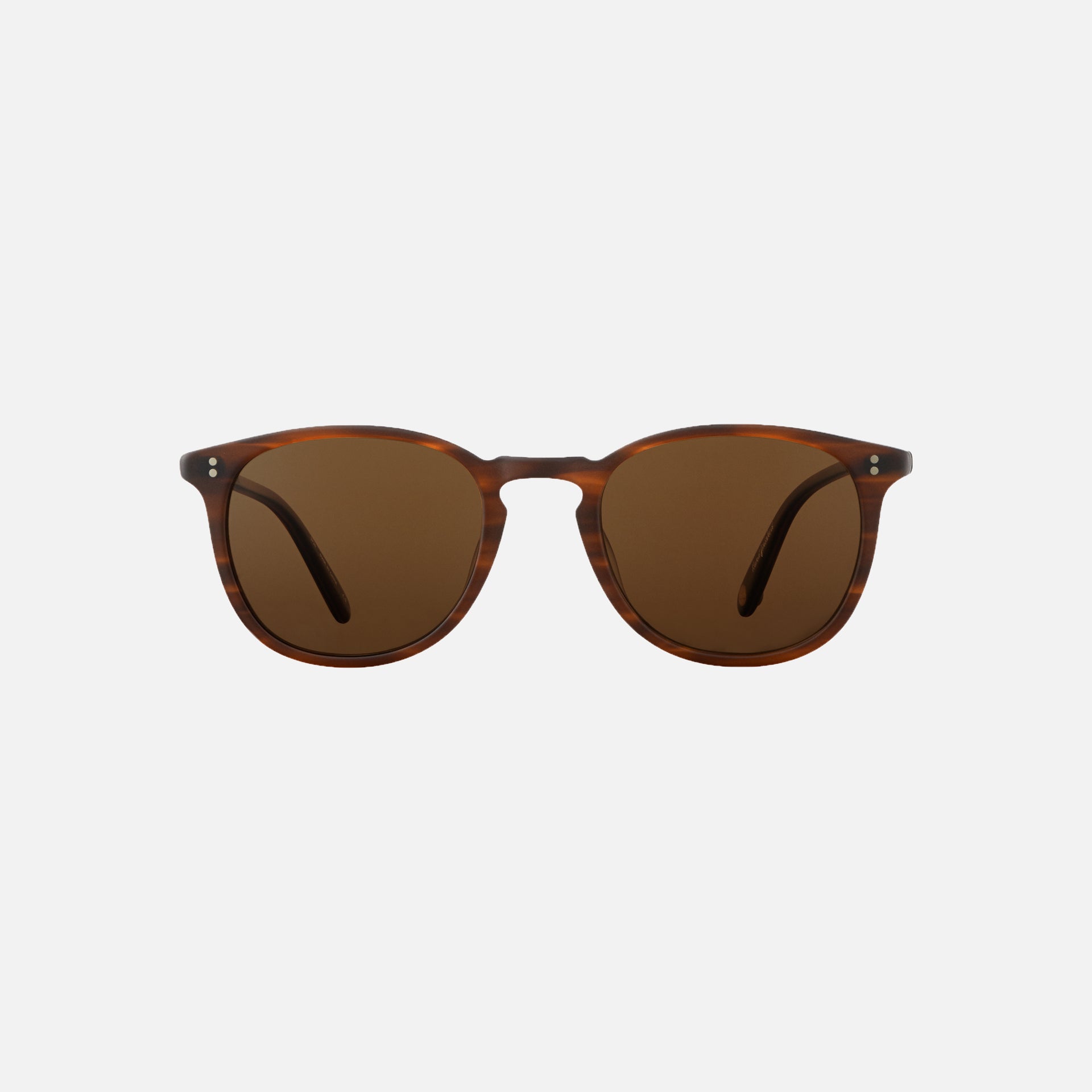 Garrett Leight Kinney 47 Matte - Brandy Tortoise