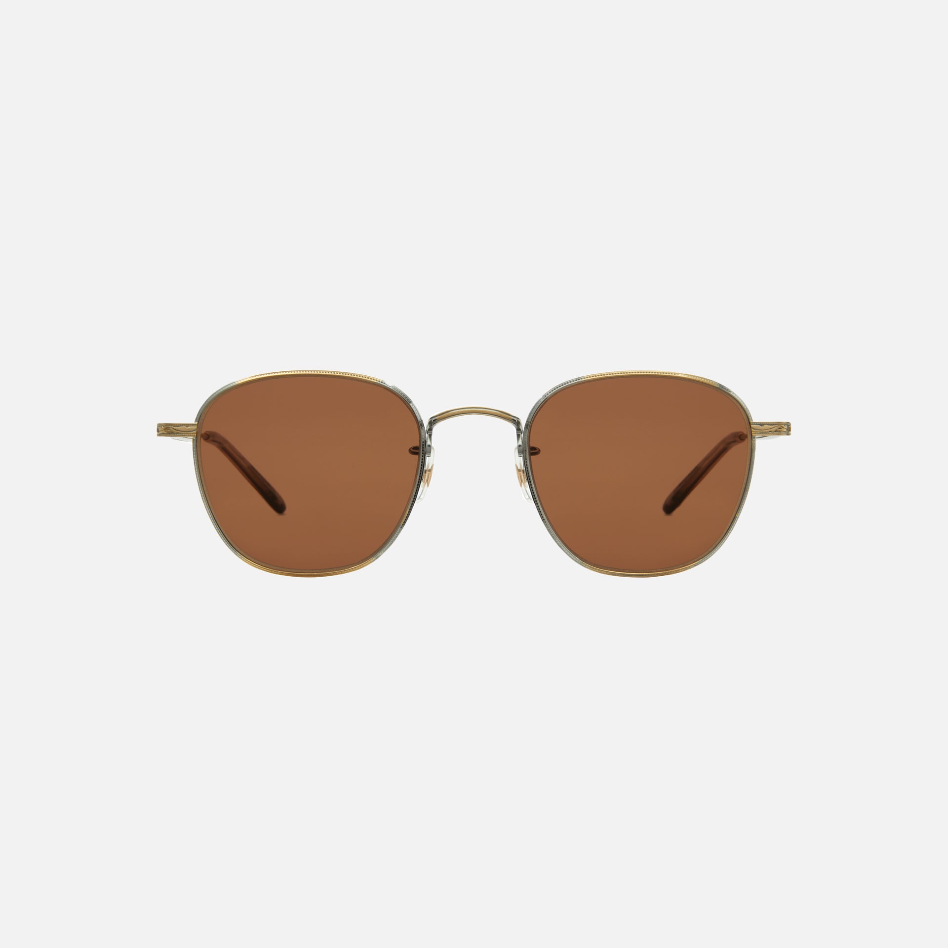 Garrett Leight World 49 - Antique Gold Tortoise