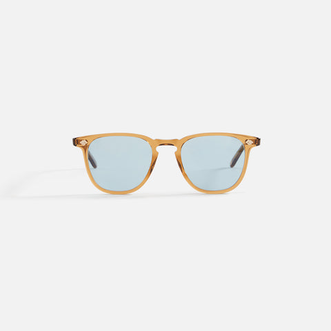 Garrett Leight Brooks II Sun - Caramel / Pure Blue