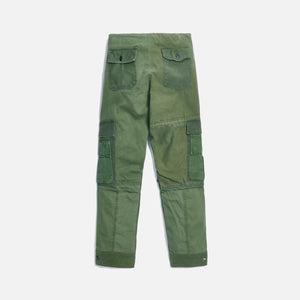Greg Lauren Vintage Army Jacket Utility Cargo Pant - Green