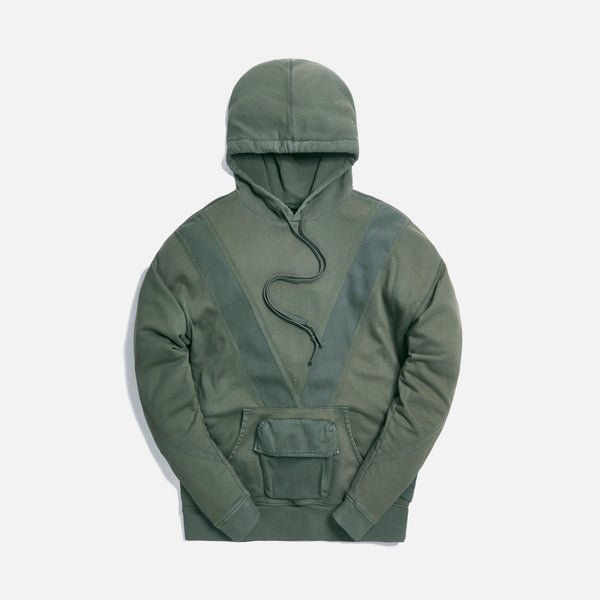 Greg Lauren Utility Hoodie - Army Green – Kith