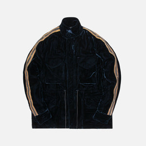 Greg Lauren Velvet Royal M51 Jacket - Black