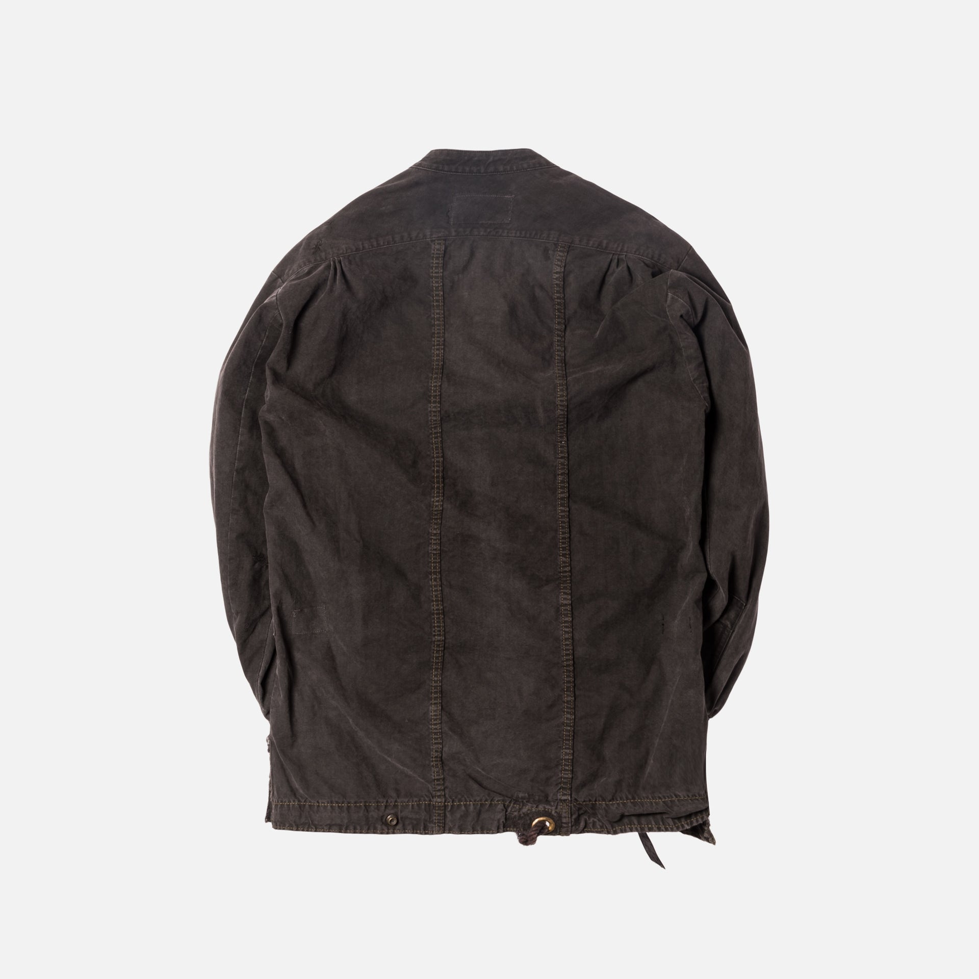 Greg Lauren Patchwork Tent Studio Jacket - Charcoal