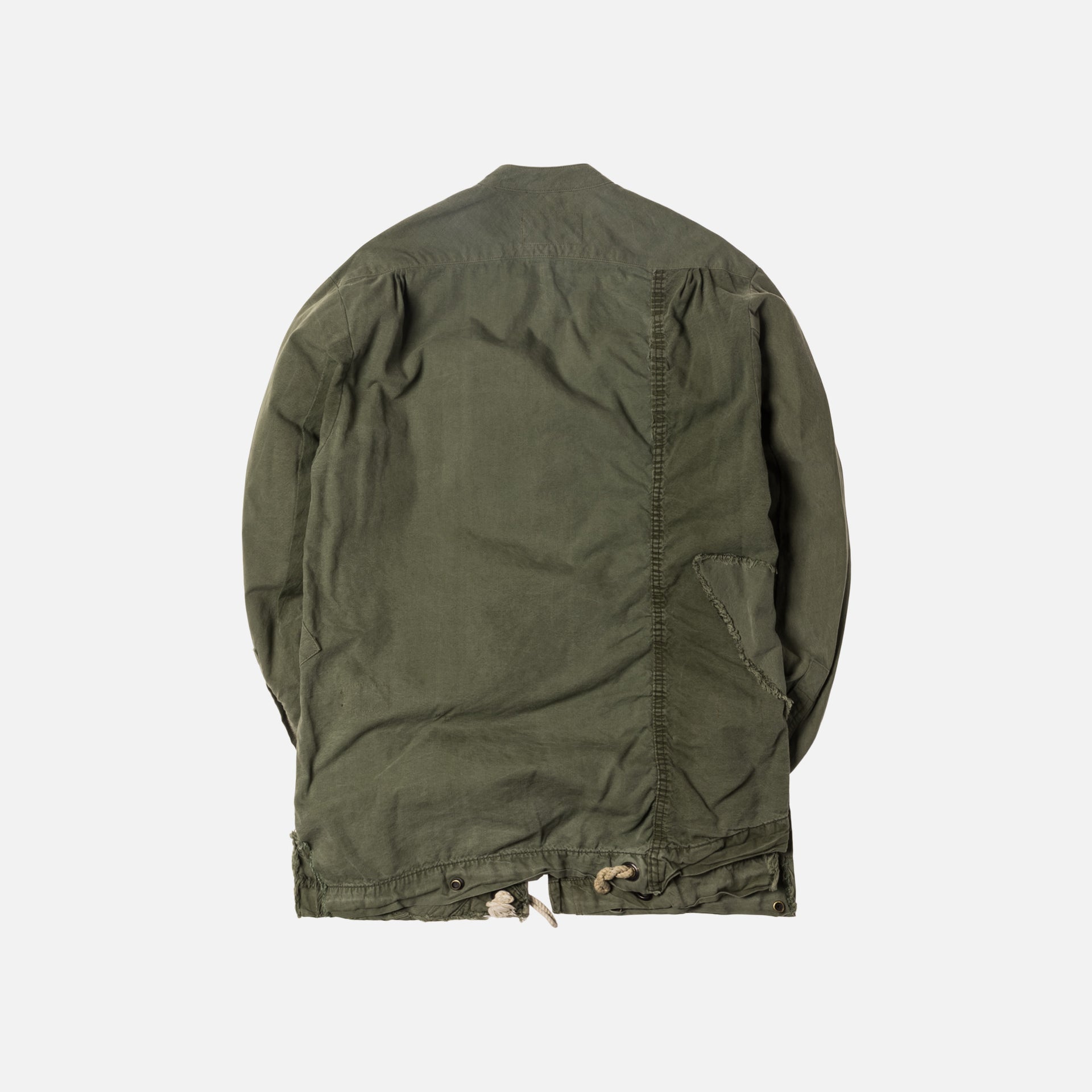 Greg Lauren Army Patchwork Tent Studio Jacket - Olive