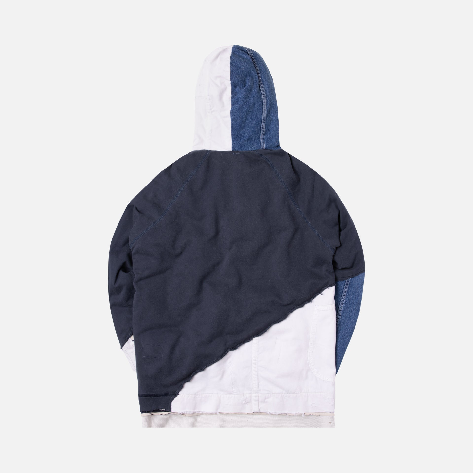 Greg Lauren 50/50 Painter Hoodie - Navy