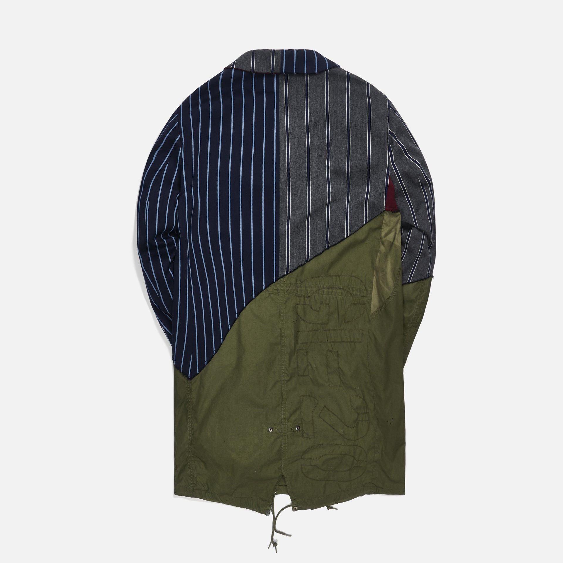 Greg Lauren 50/50 Artist Coat - Prep Stripe / Fishtail